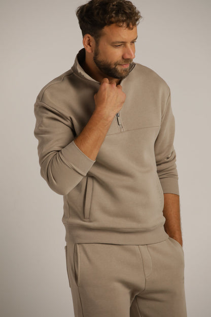 Half Zip Sweatshirt