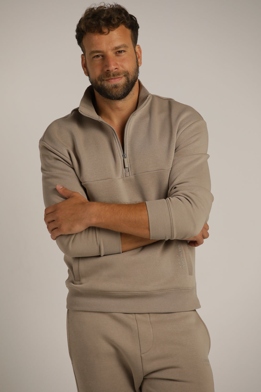 Half Zip Sweatshirt