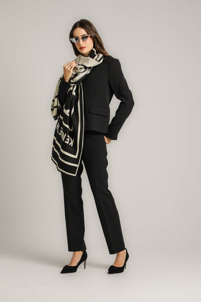 Scarf – Viscose-Polyester Blend
