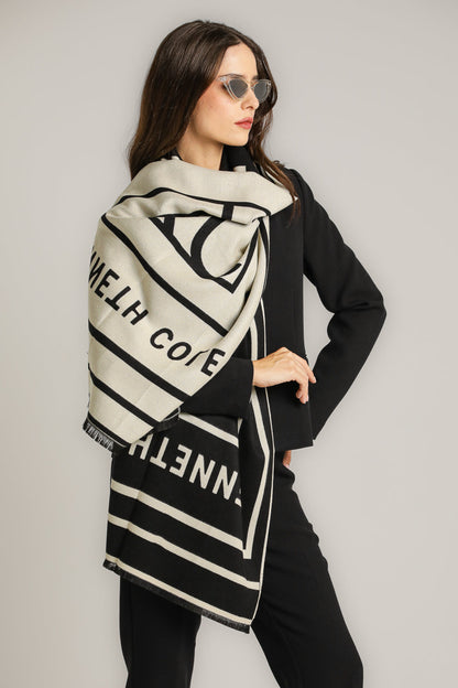 Scarf – Viscose-Polyester Blend