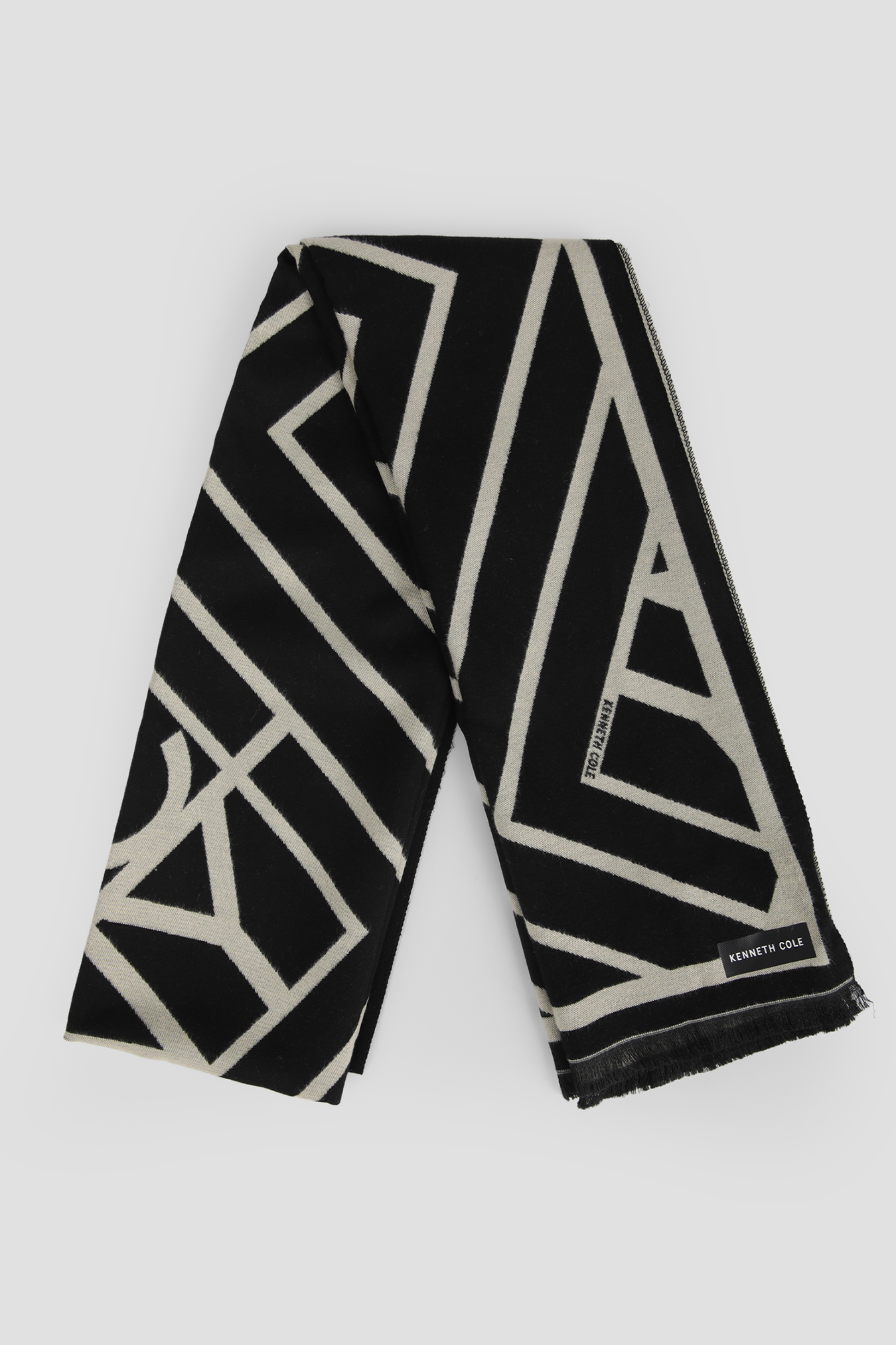 Graphic Jacquard Scarf