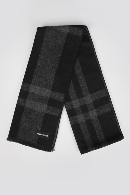 Men’s Checked Scarf