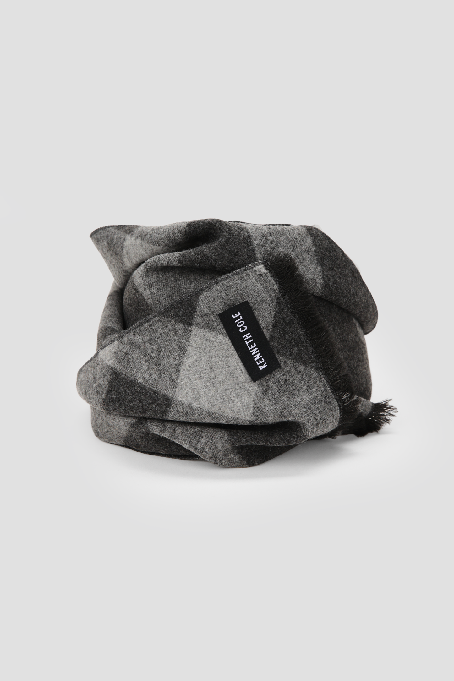 Checked Scarf