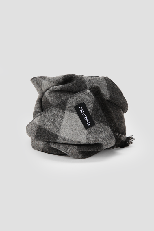 Checked Scarf