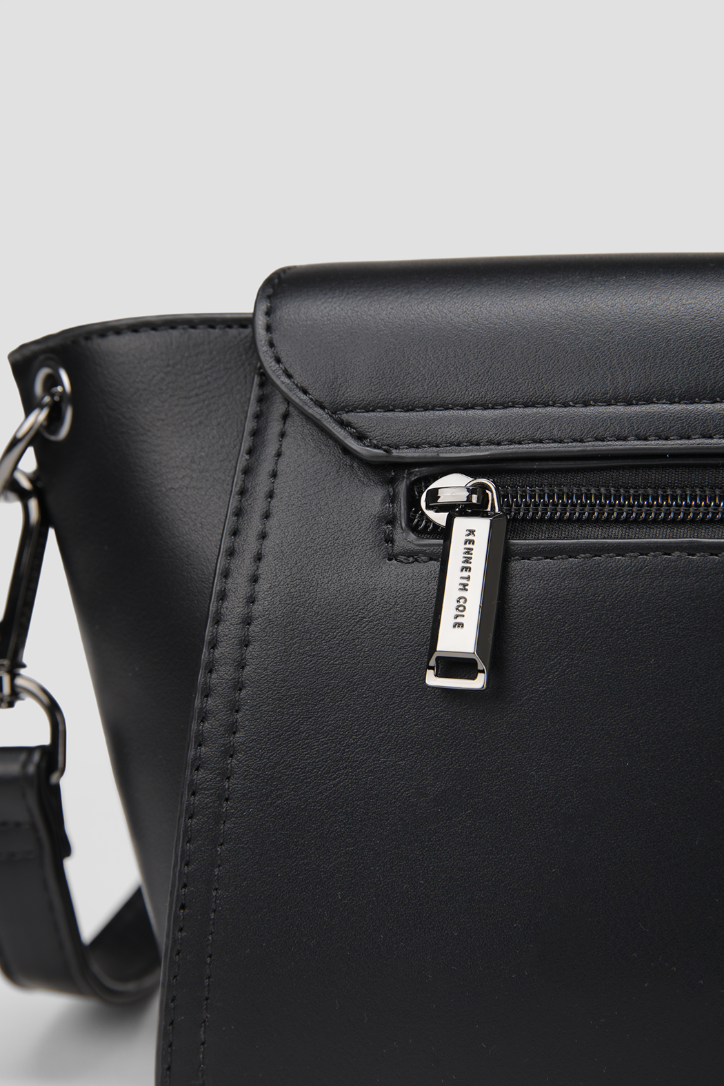 Faux Leather Shoulder Bag