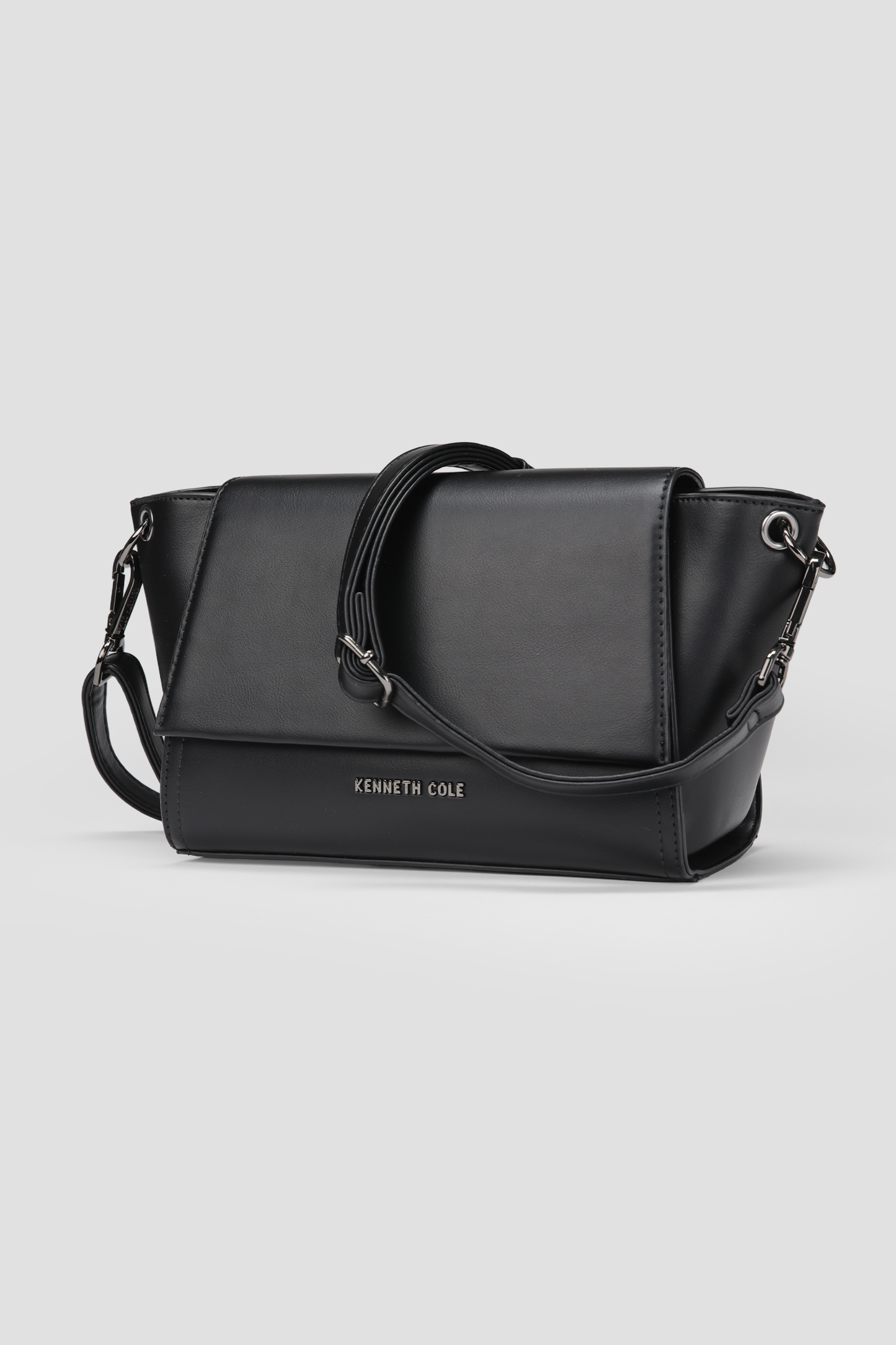 Faux Leather Shoulder Bag