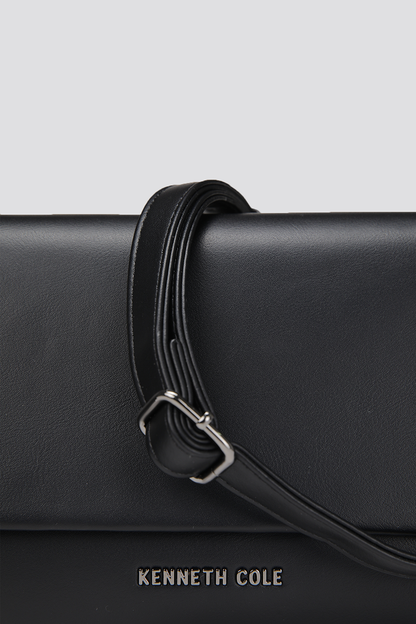 Faux Leather Shoulder Bag