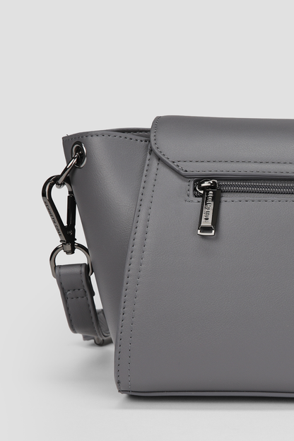 Faux Leather Shoulder Bag