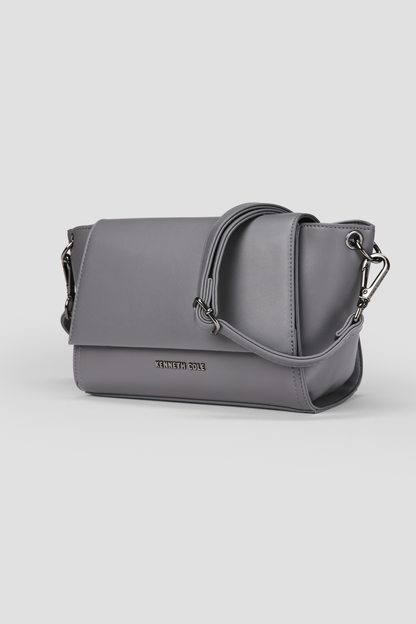 Faux Leather Shoulder Bag
