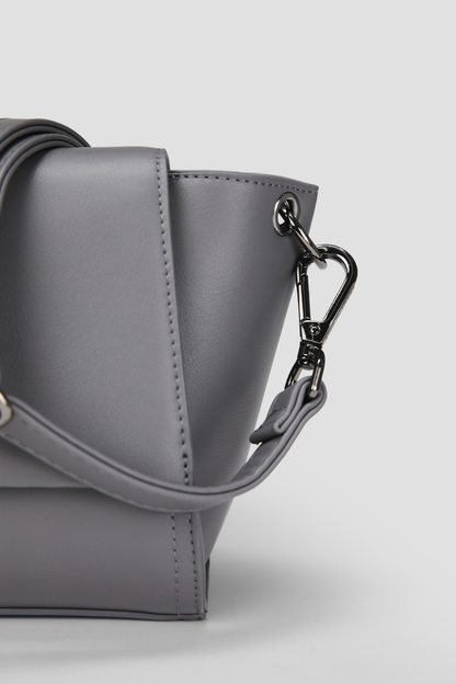 Faux Leather Shoulder Bag
