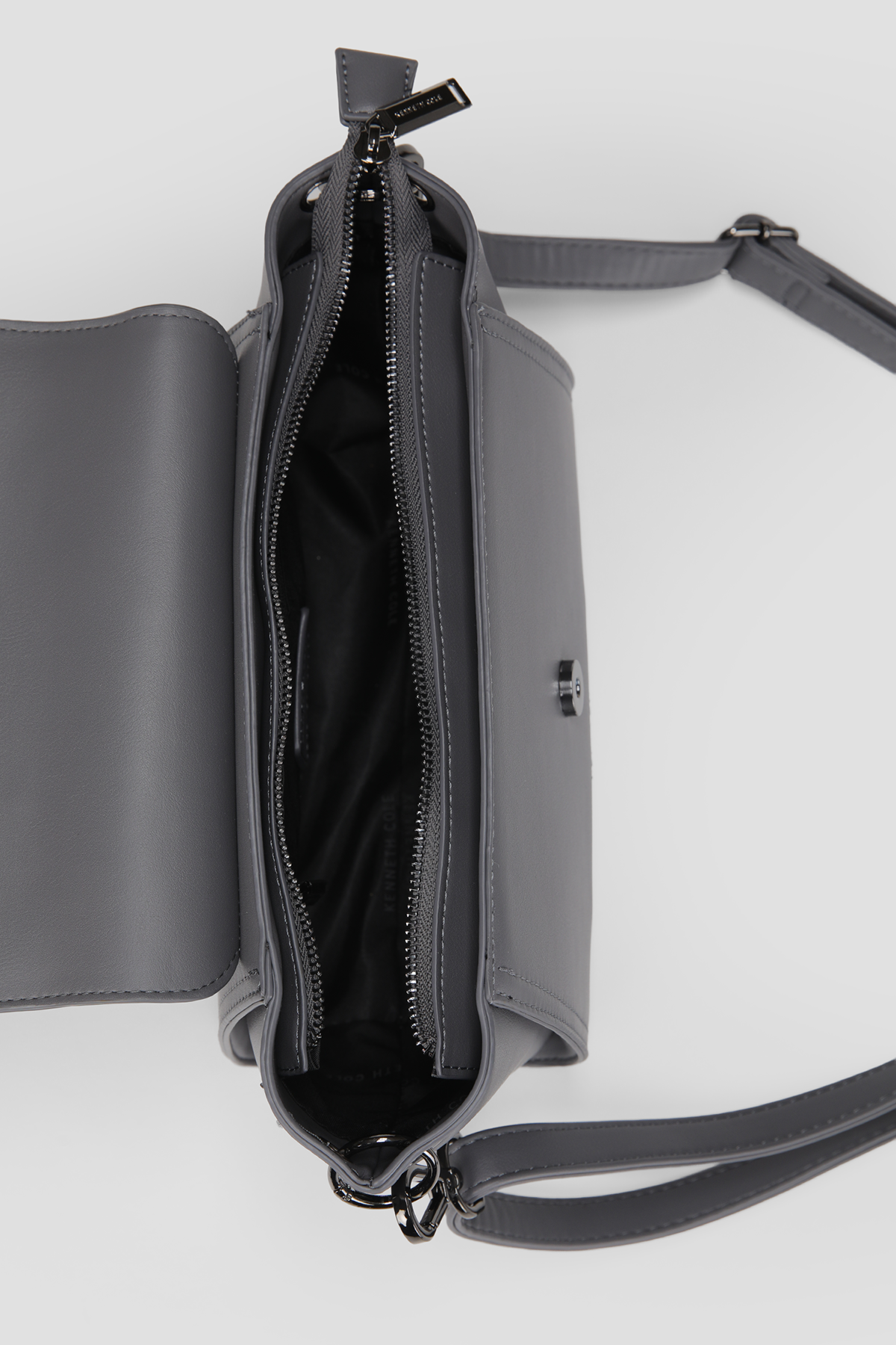 Faux Leather Shoulder Bag