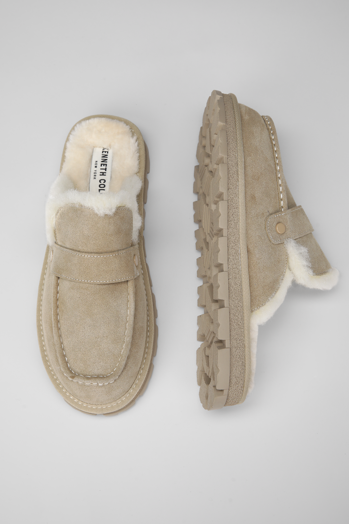 Suede Leather Mules