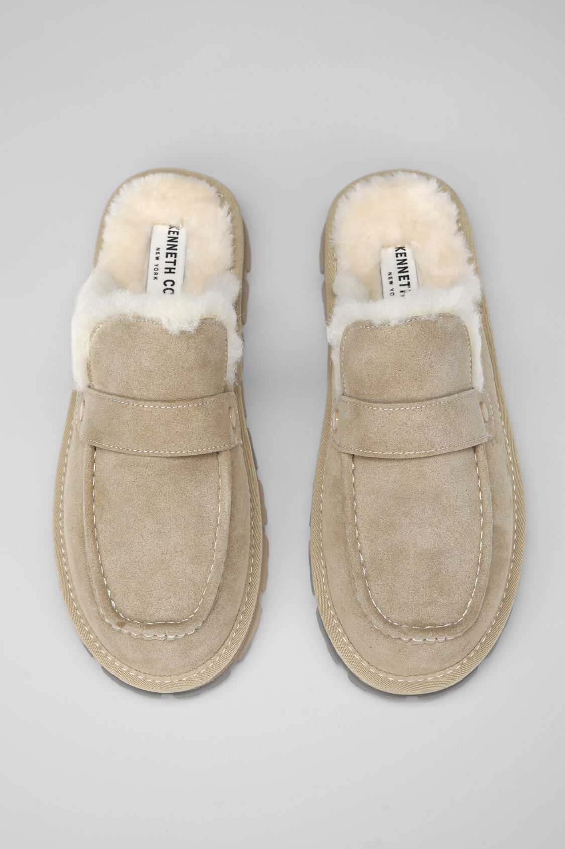 Suede Leather Mules