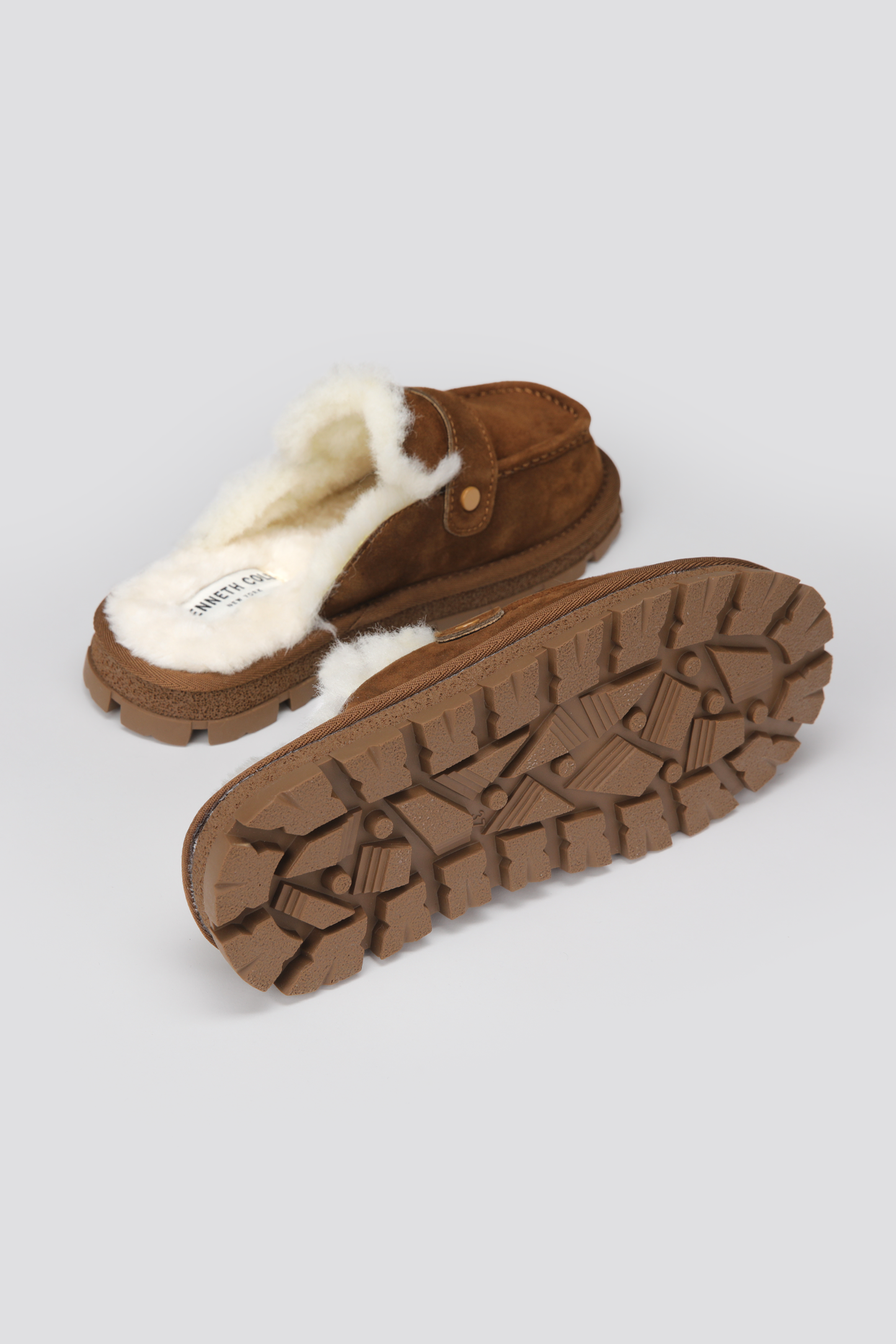 Suede Leather Mules