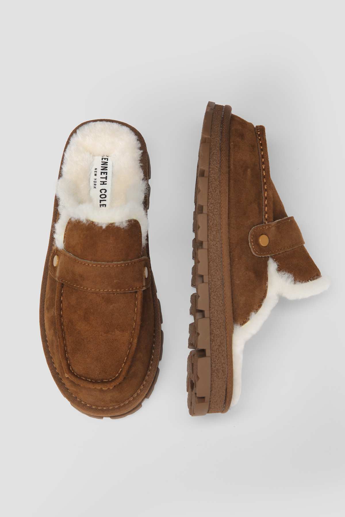 Suede Leather Mules