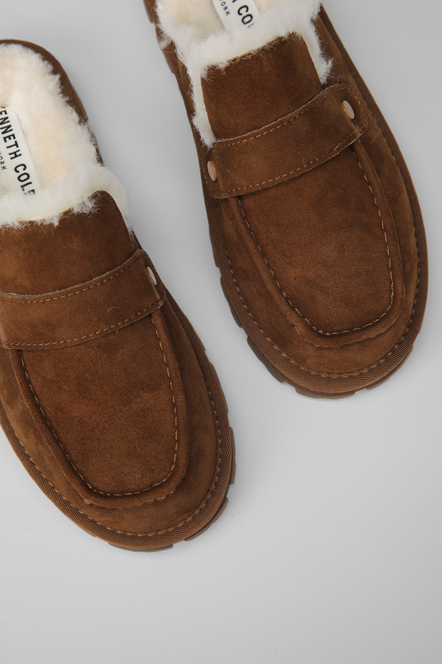Suede Leather Mules