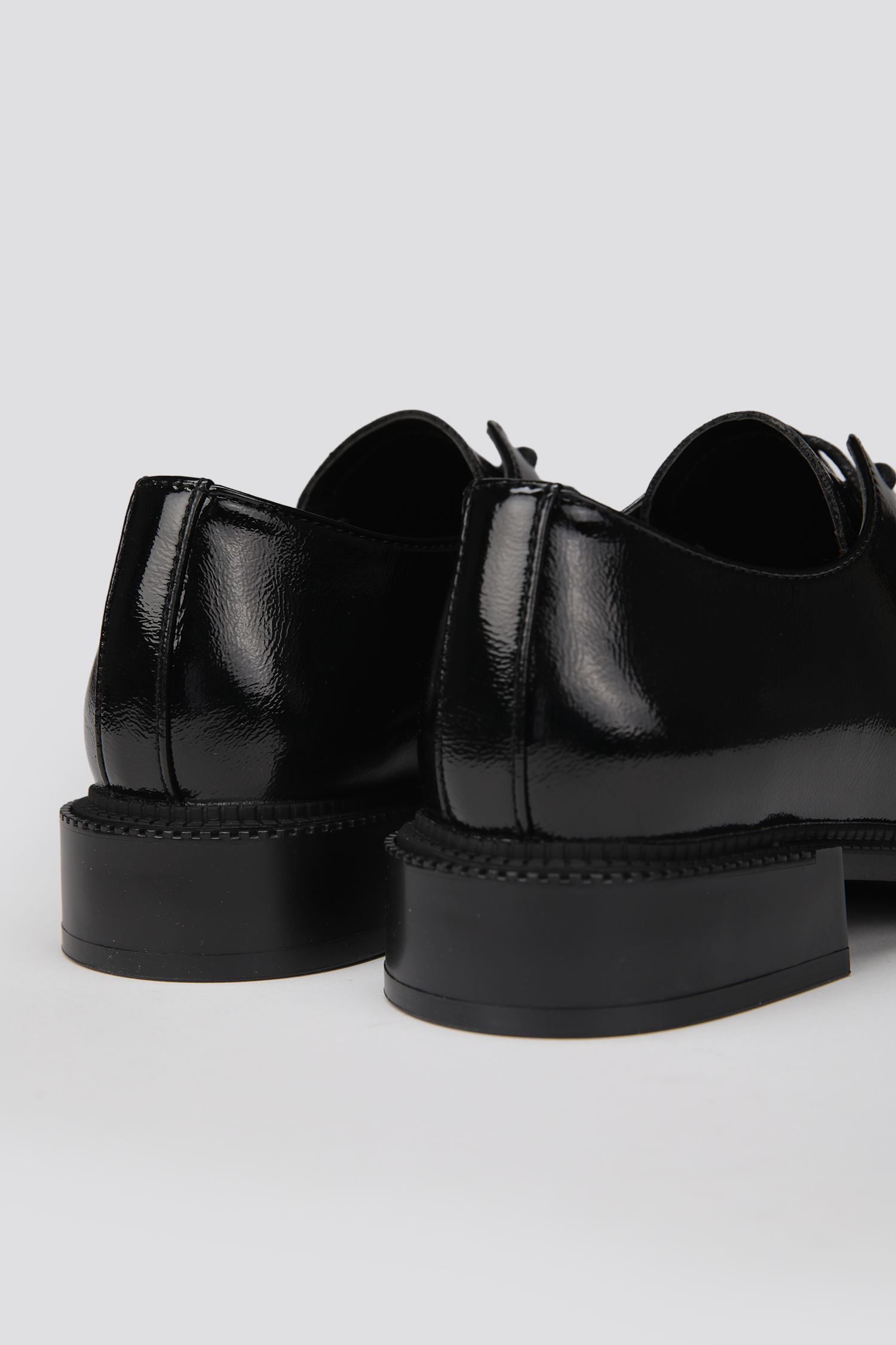 Patent Lace Up Shoes