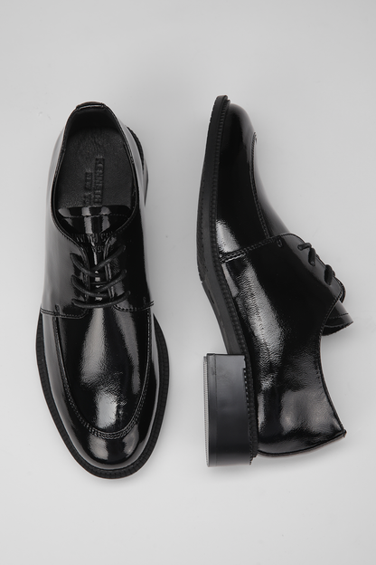 Patent Lace Up Shoes