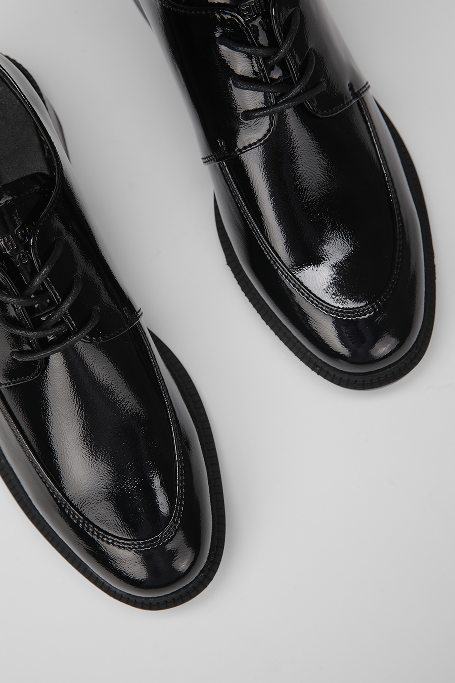 Patent Lace Up Shoes