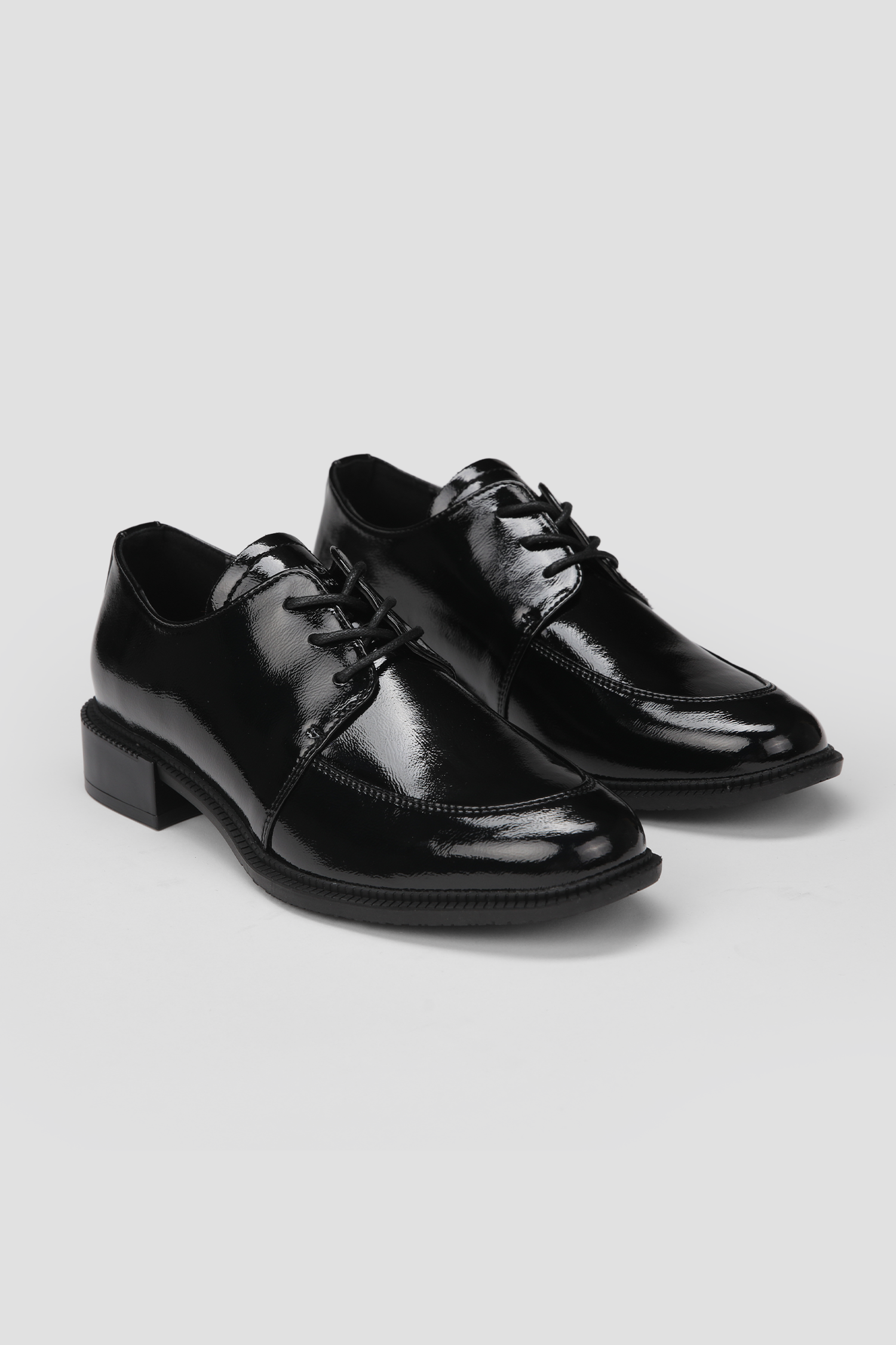 Patent Lace Up Shoes