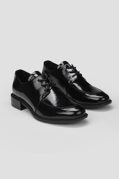 Patent Lace Up Shoes