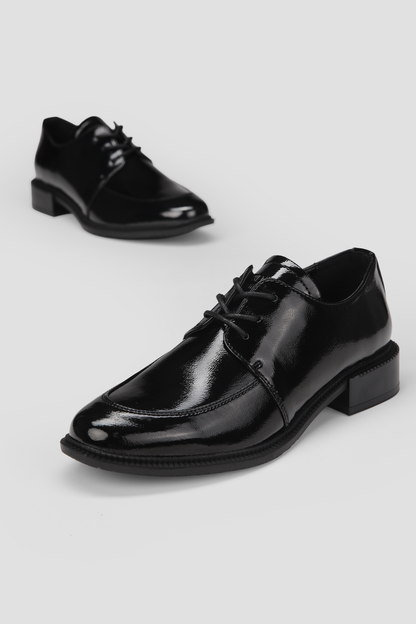 Patent Lace Up Shoes