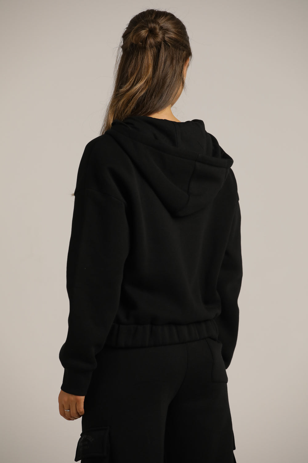 Cropped Hooded Jacket