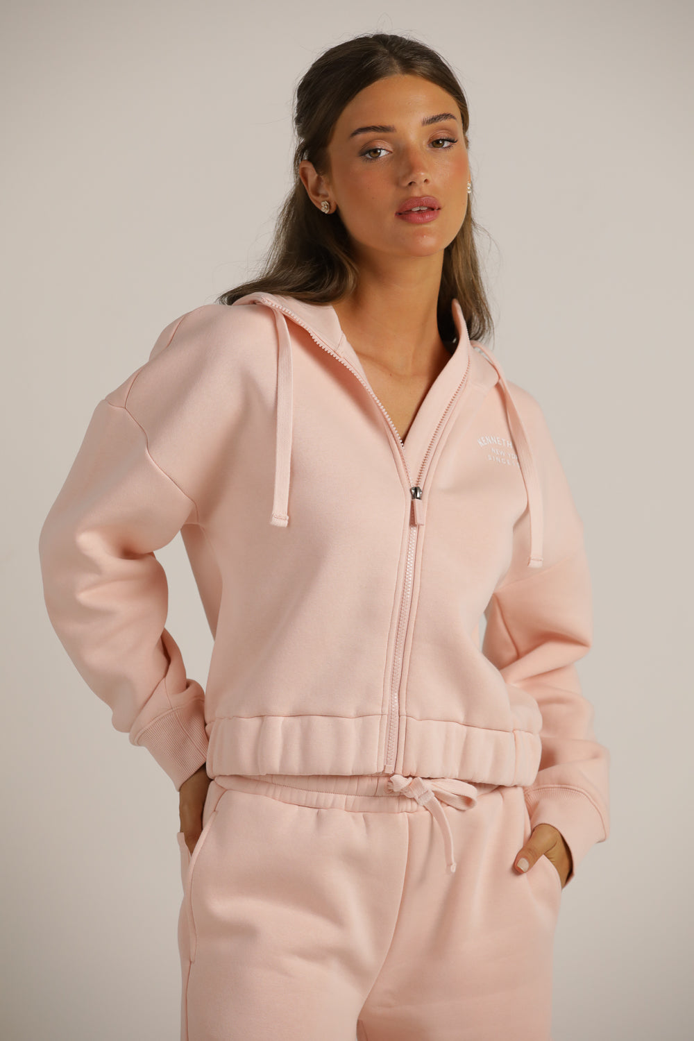 Cropped Hooded Jacket