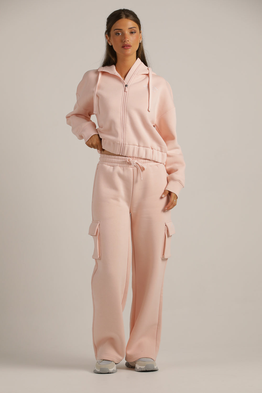 Cropped Hooded Jacket