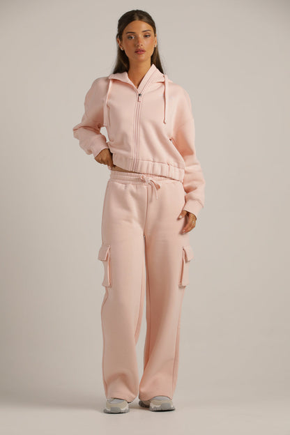 Cropped Hooded Jacket