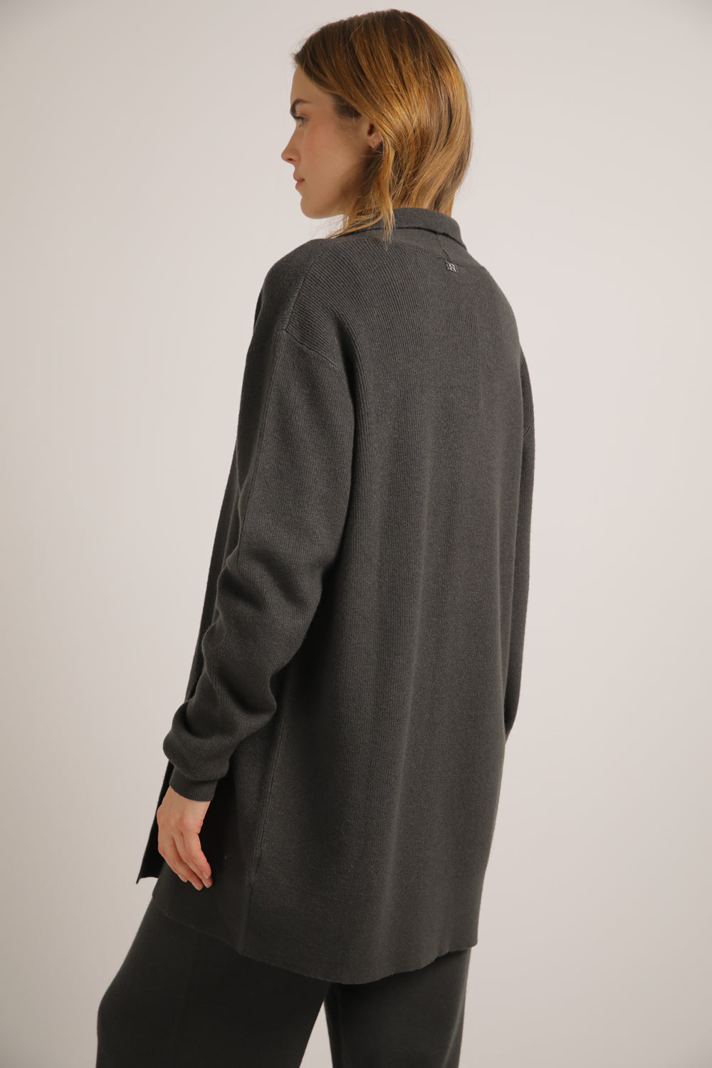 Knitted Long Cardigan