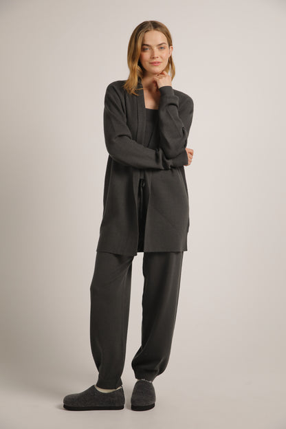 Knitted Long Cardigan