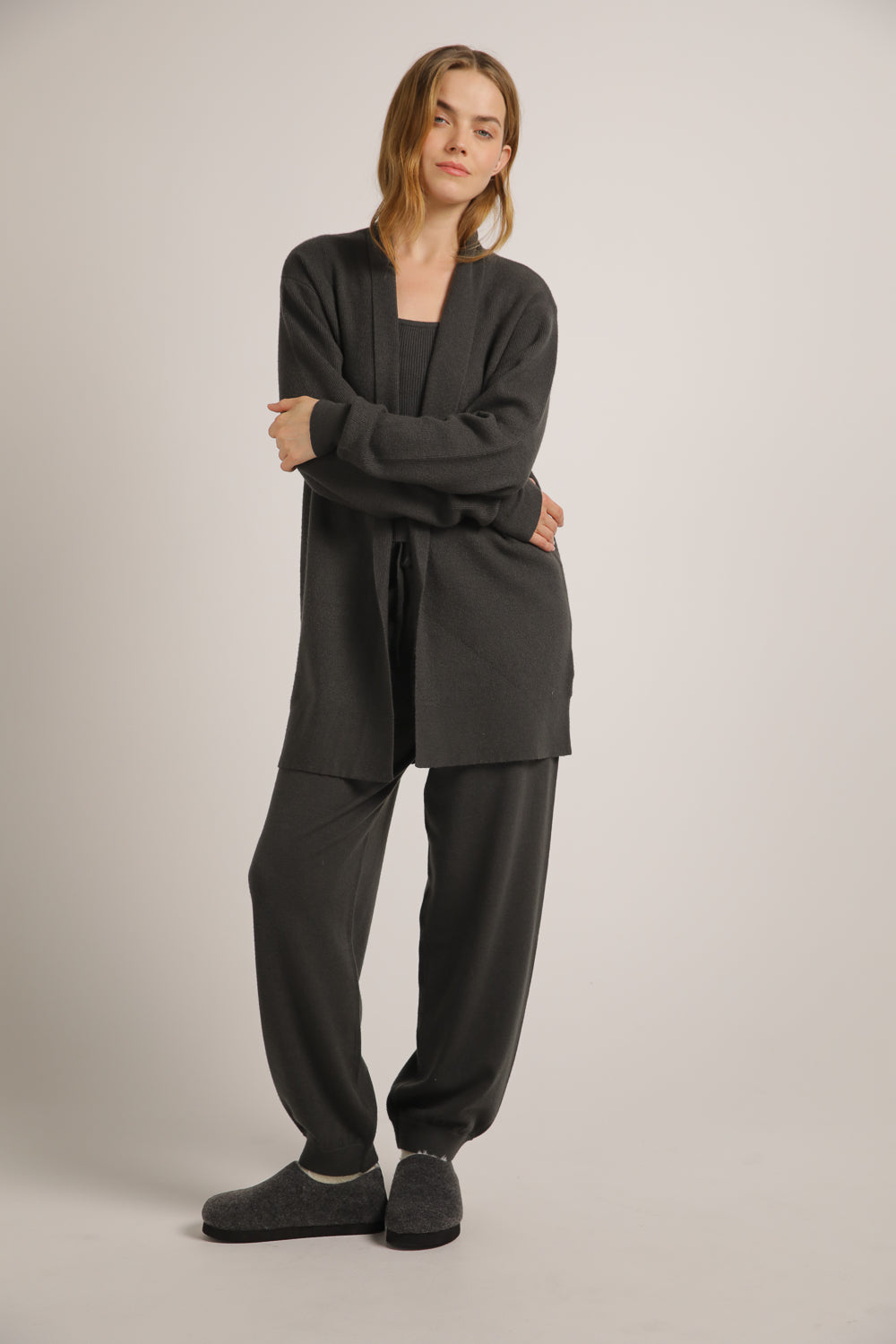 Knitted Long Cardigan