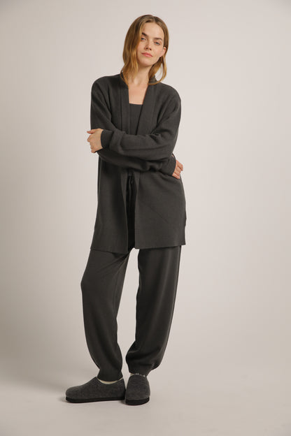 Knitted Long Cardigan