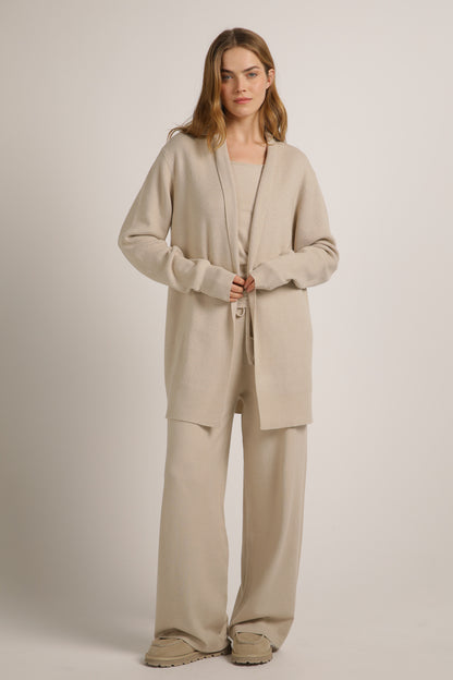 Knitted Long Cardigan