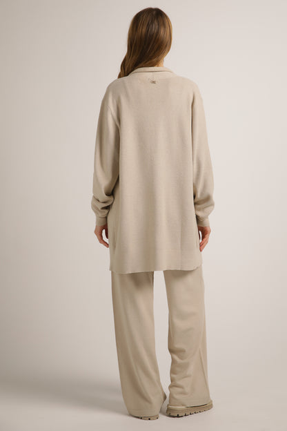 Knitted Long Cardigan