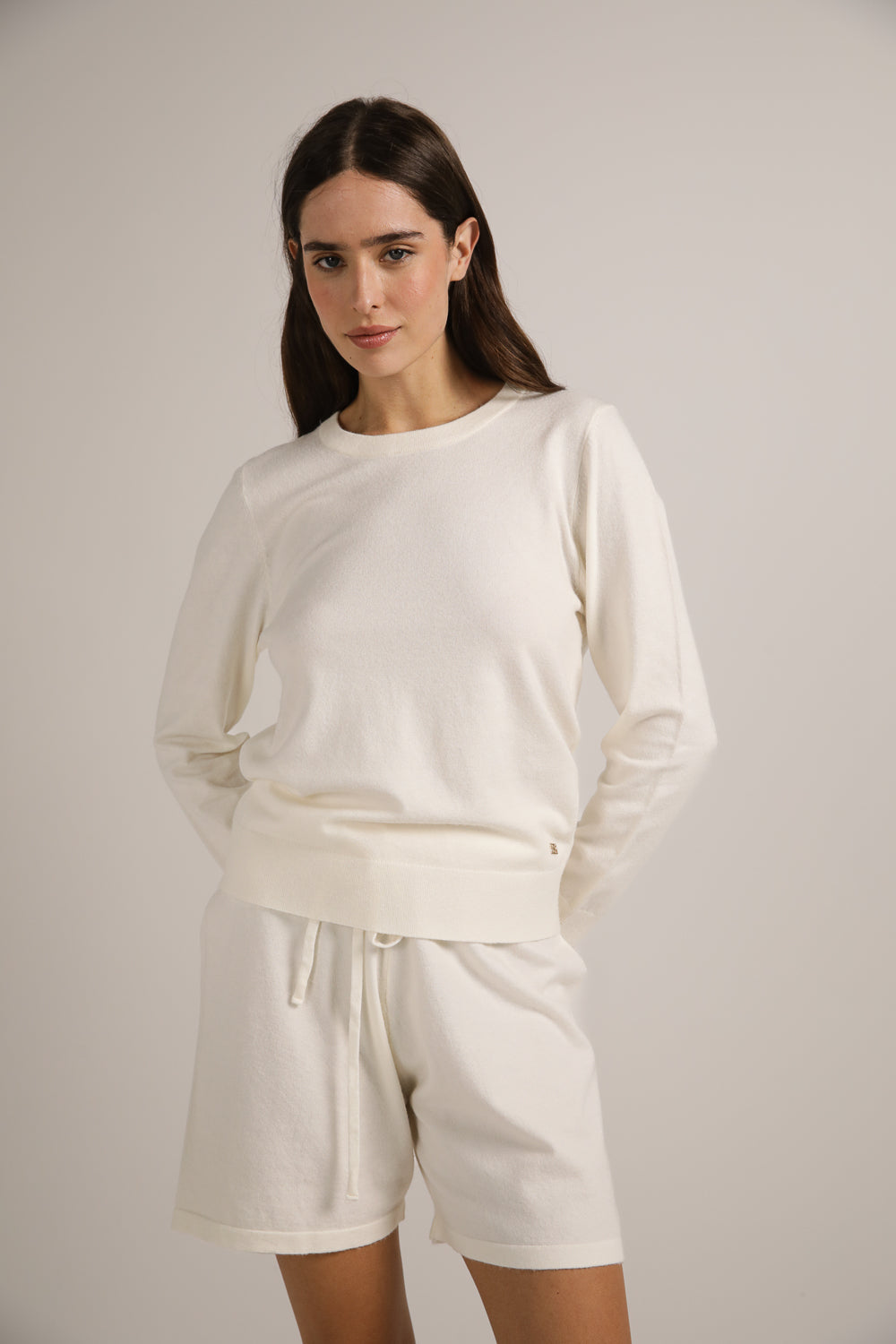 Knitted Long Sleeve Sweater