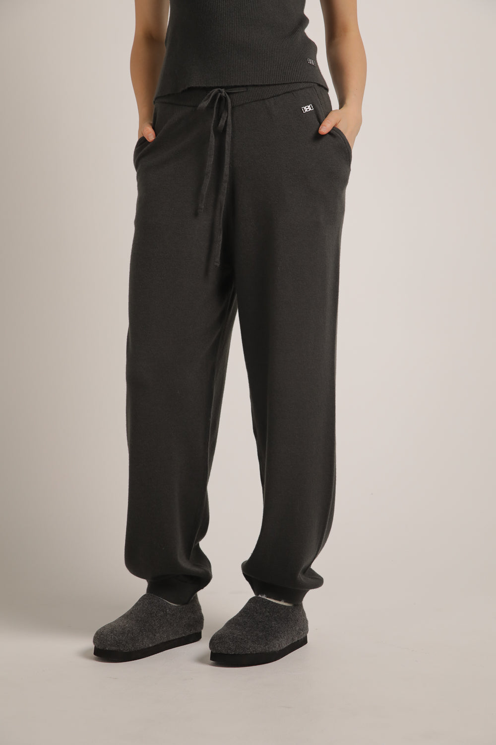 Knitted Cuffed Pants