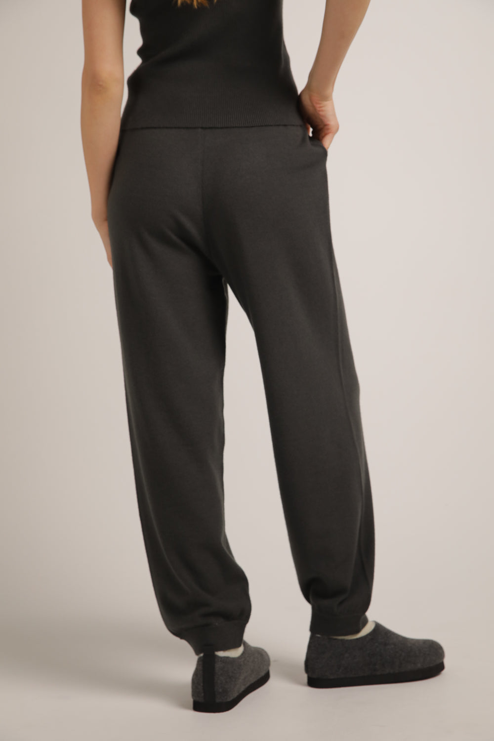 Knitted Cuffed Pants