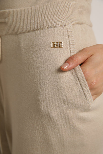 Knitted Cuffed Pants