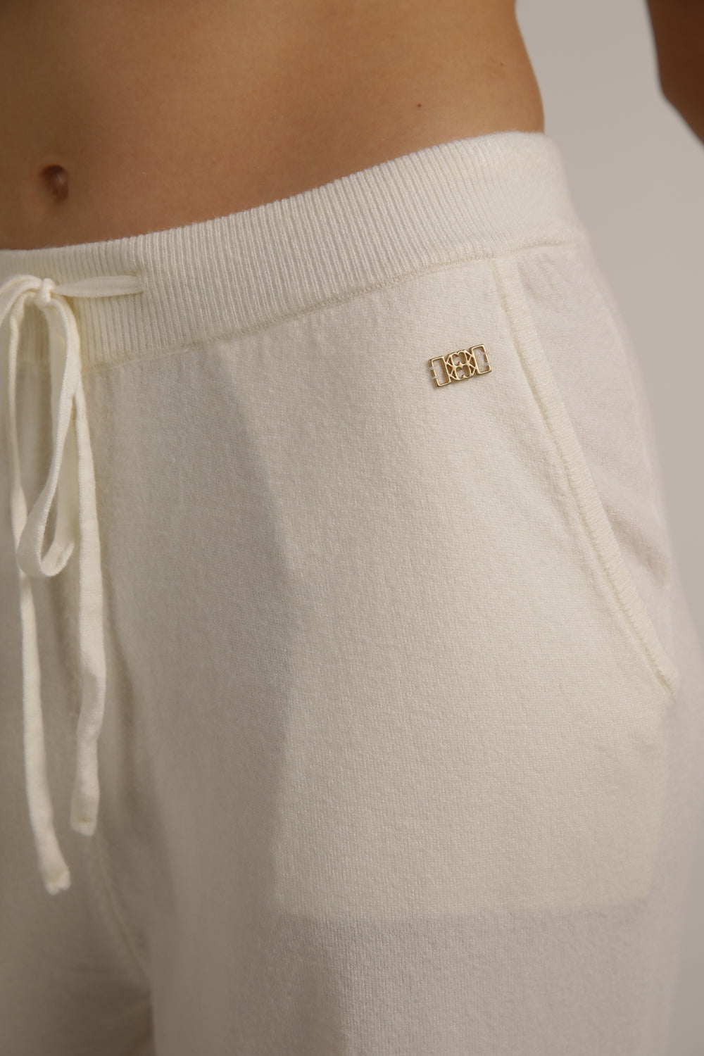 Knitted Wide Leg Pants
