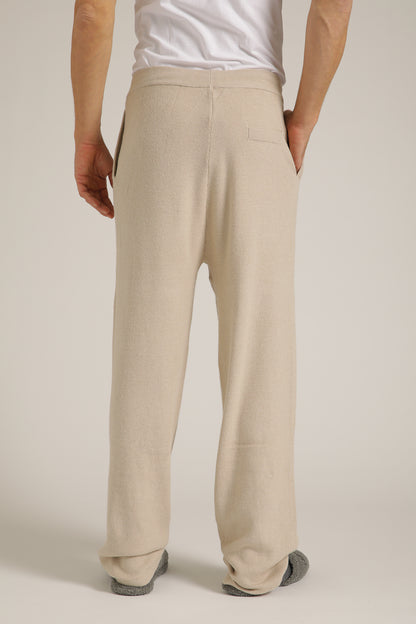 Knitted Rib Cuffed Pants