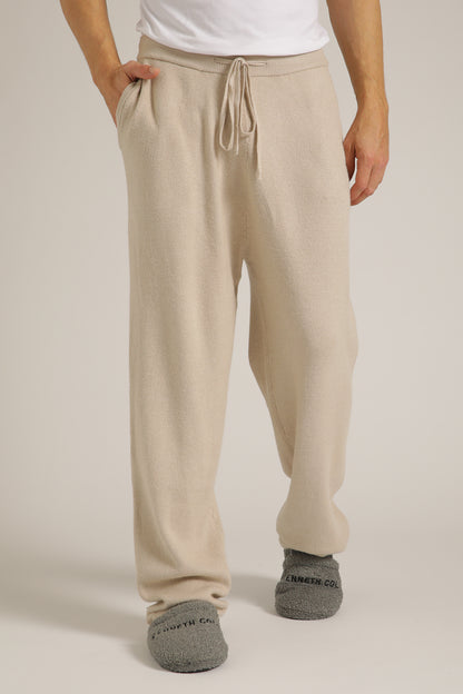 Knitted Rib Cuffed Pants