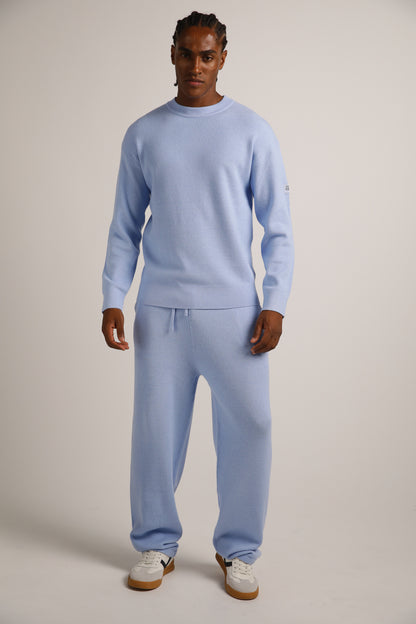 Knitted Rib Cuffed Pants