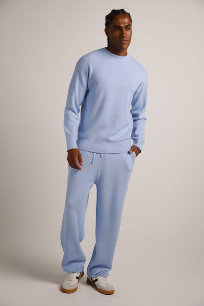 Knitted Rib Cuffed Pants