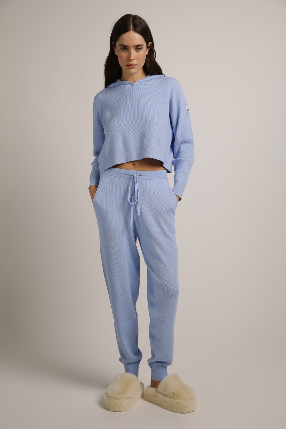 Knitted Rib Pants