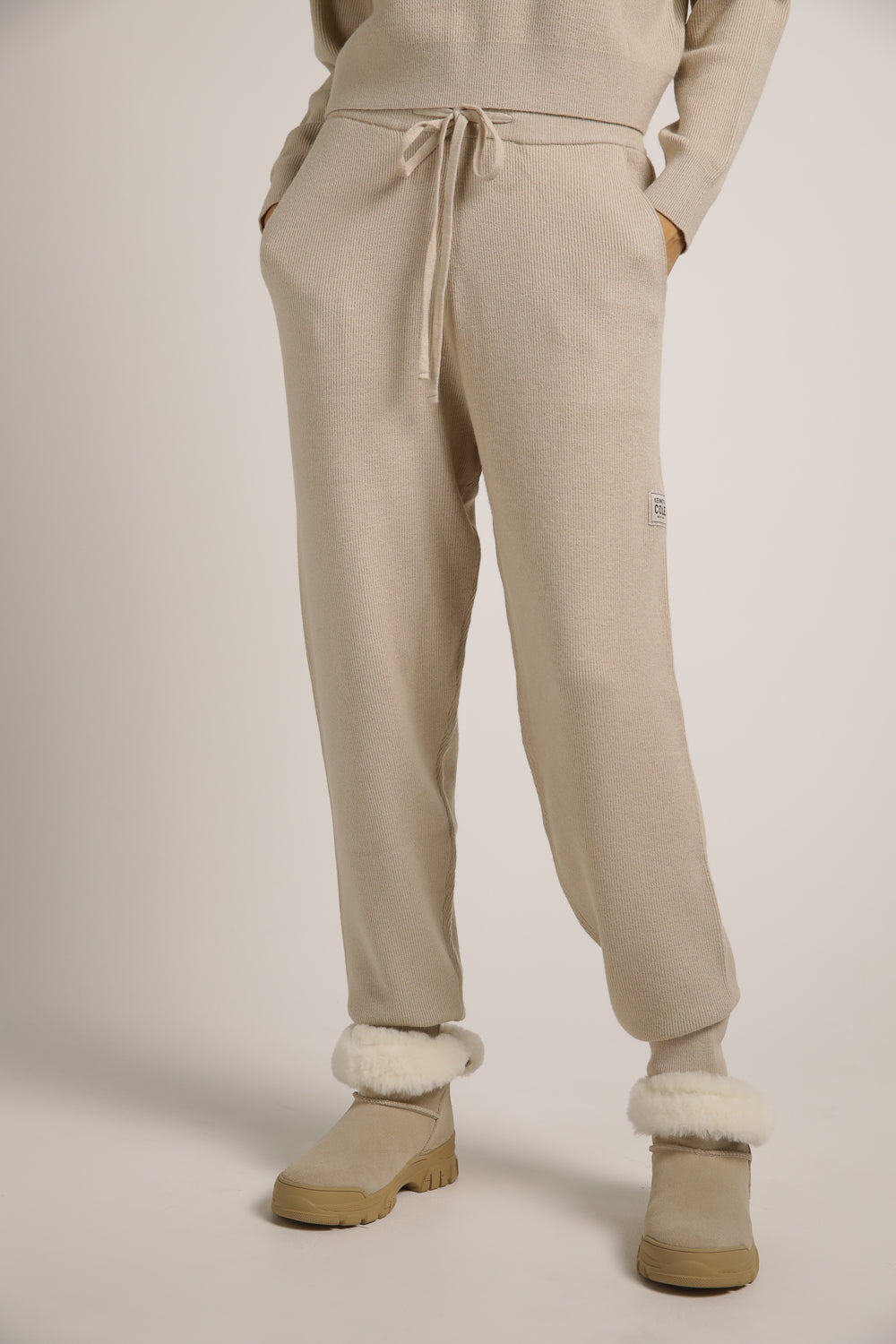 Knitted Rib Pants