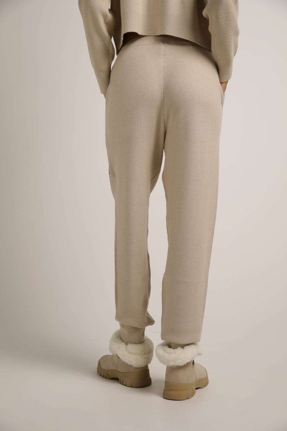 Knitted Rib Pants