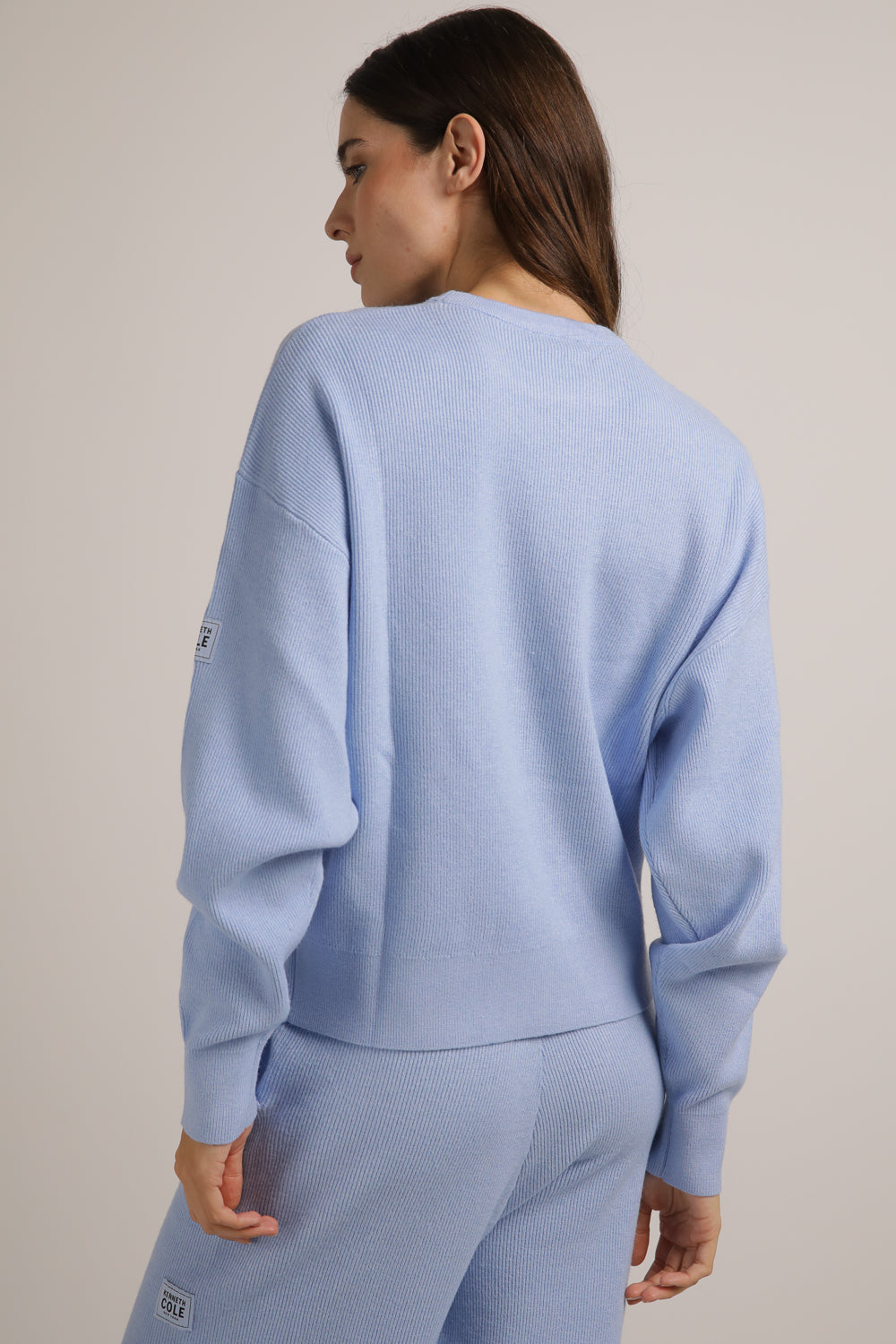 Knitted Rib Sweatshirt