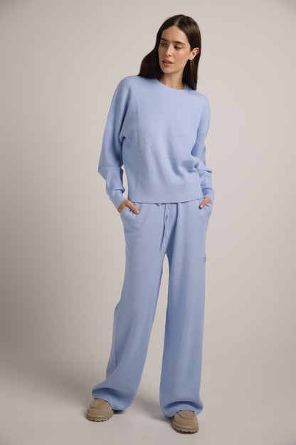 Knitted Rib Sweatshirt